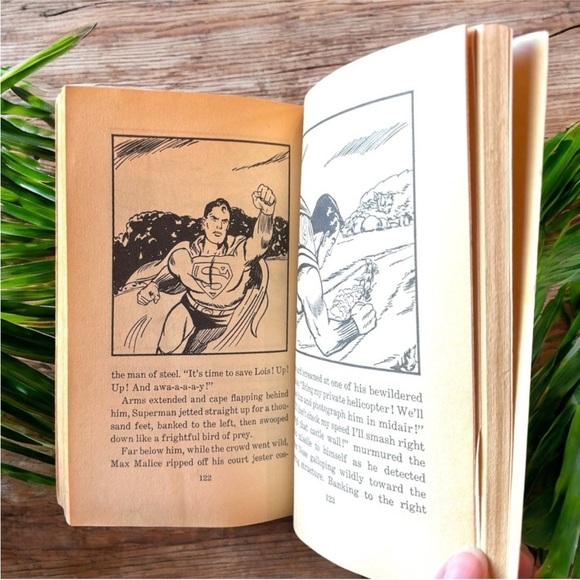 VINTAGE 1966 DC Superman Smashes the Secret of the Mad Director Paperback Retro - Picture 11 of 13